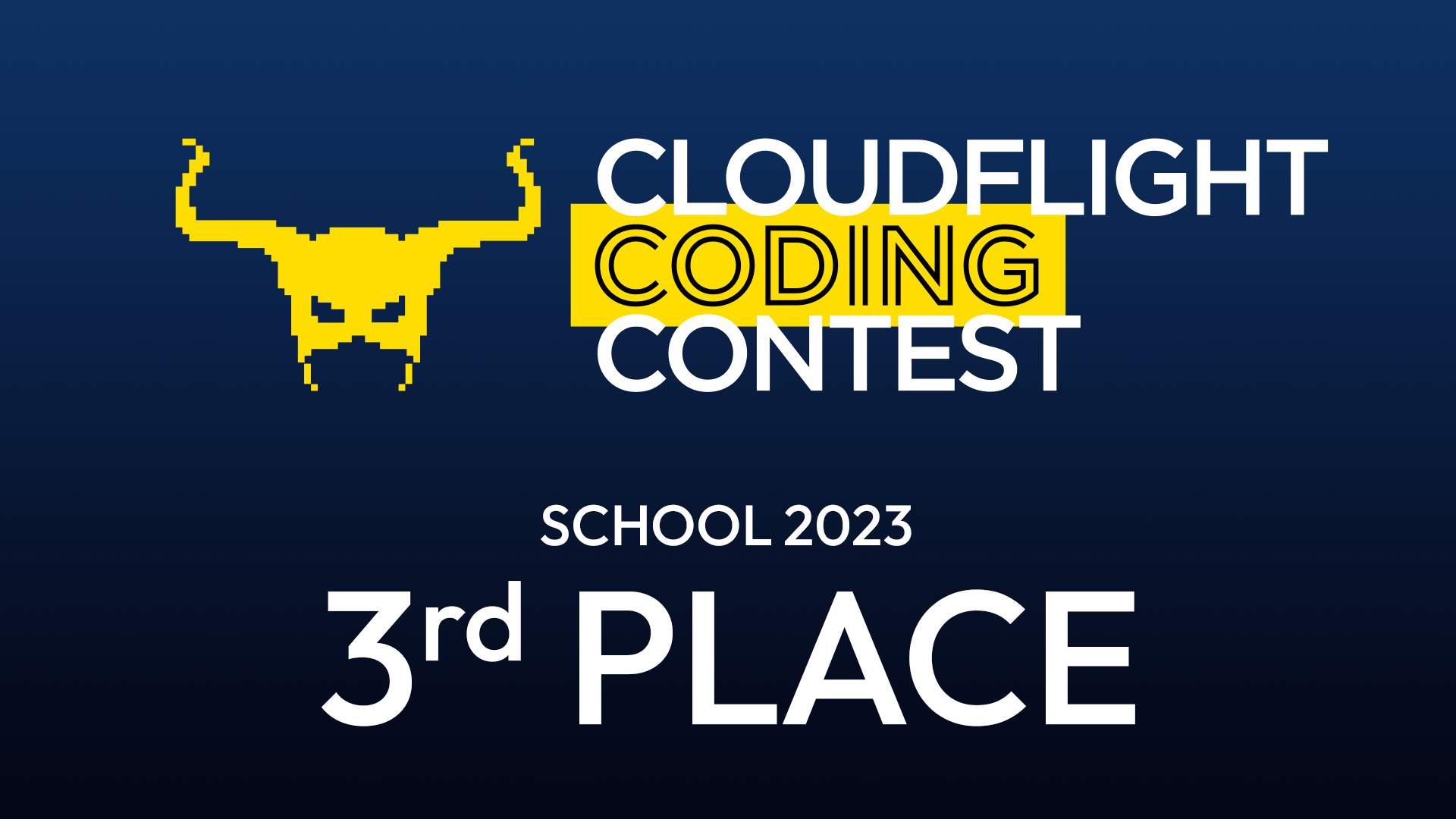 Cloudflight Coding Contest 2023 School Third Place